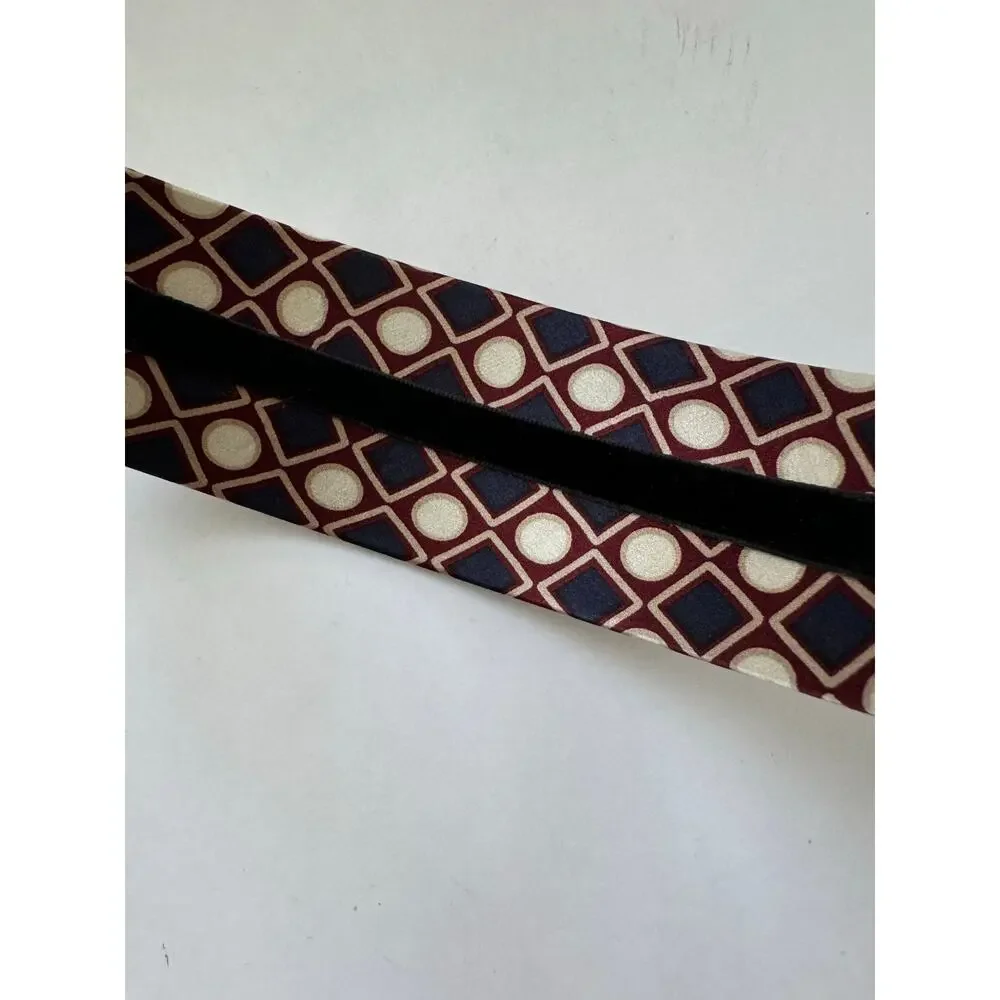 NWOT A Bundle of Five Head Bands- Retro Print and Black Rhinestone
